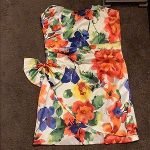 Windsor Xoxo strapless Floral dress  size 13